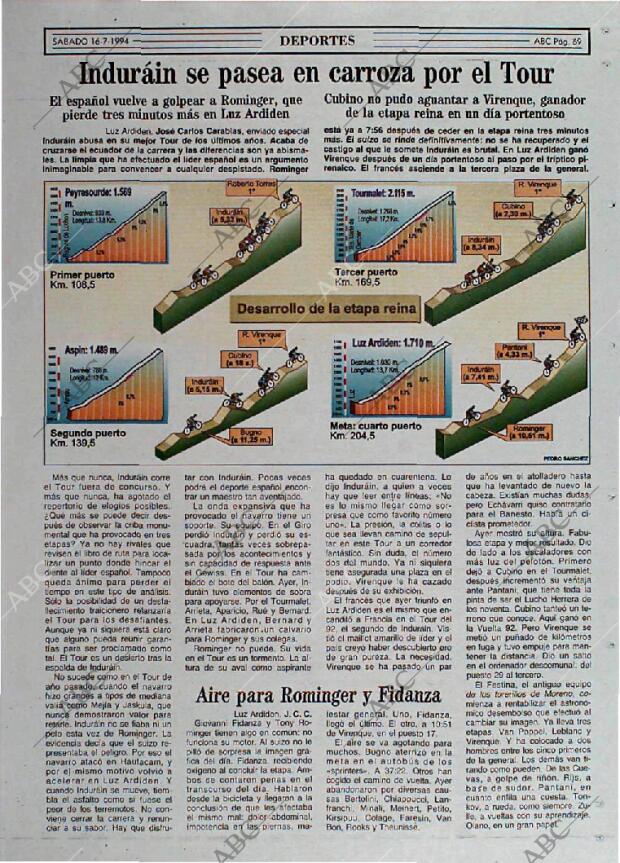 ABC MADRID 16-07-1994 página 69