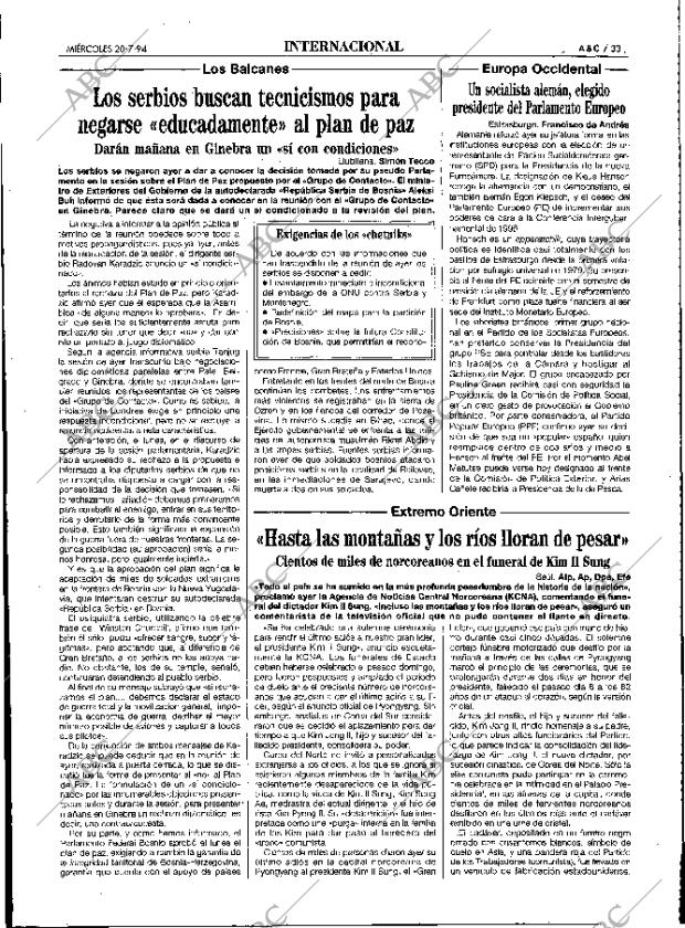 ABC MADRID 20-07-1994 página 33