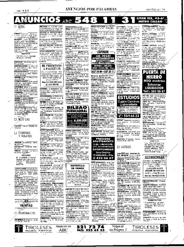 ABC MADRID 26-07-1994 página 100