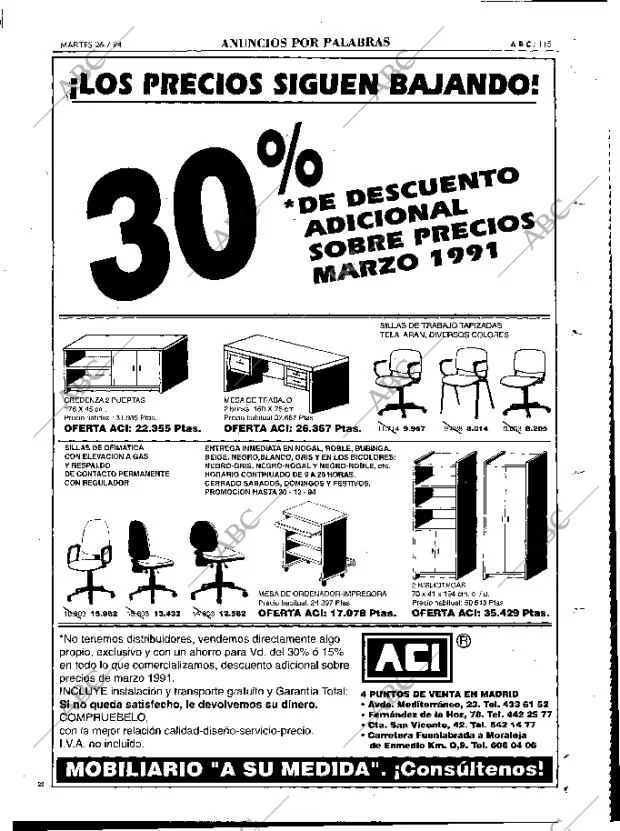 ABC MADRID 26-07-1994 página 115