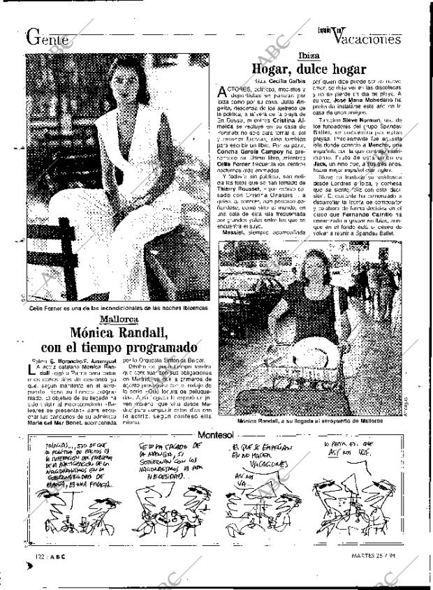 ABC MADRID 26-07-1994 página 122