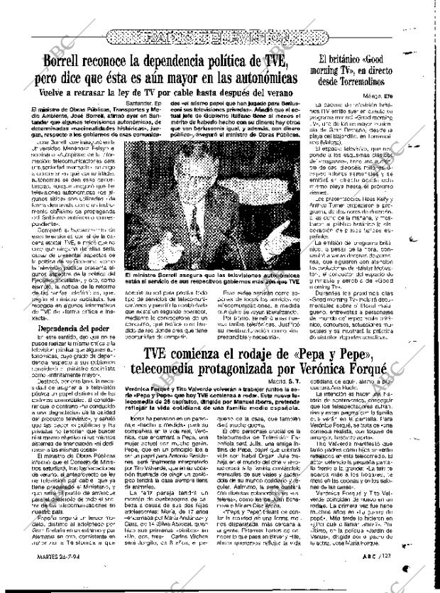 ABC MADRID 26-07-1994 página 123