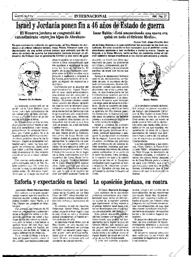 ABC MADRID 26-07-1994 página 27