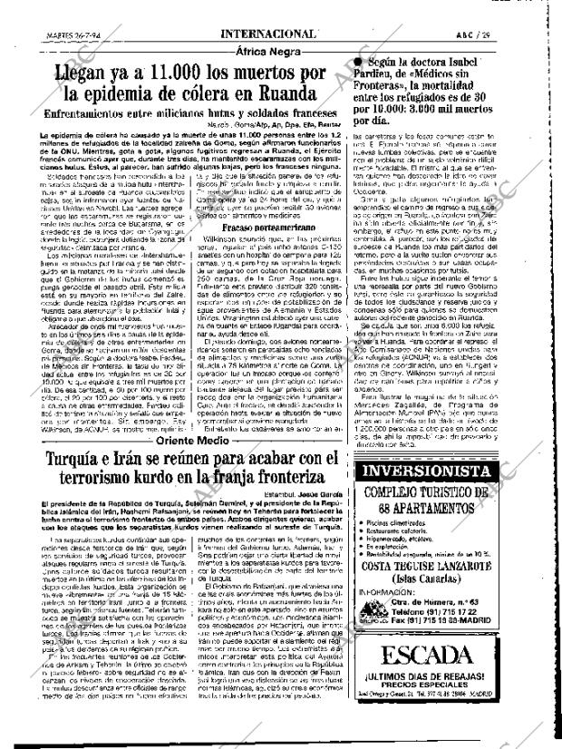 ABC MADRID 26-07-1994 página 29