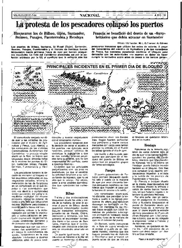ABC SEVILLA 27-07-1994 página 19