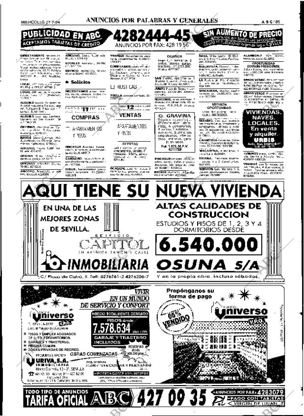 ABC SEVILLA 27-07-1994 página 85