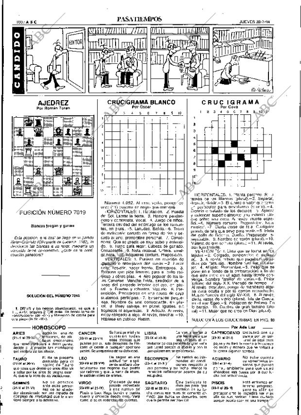 ABC SEVILLA 28-07-1994 página 100