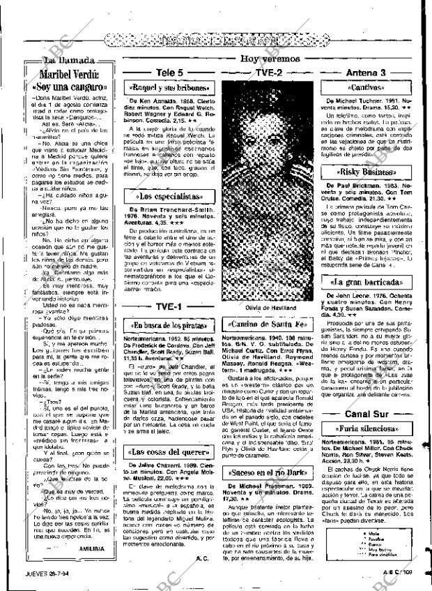 ABC SEVILLA 28-07-1994 página 109