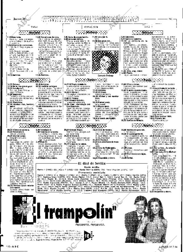 ABC SEVILLA 28-07-1994 página 110
