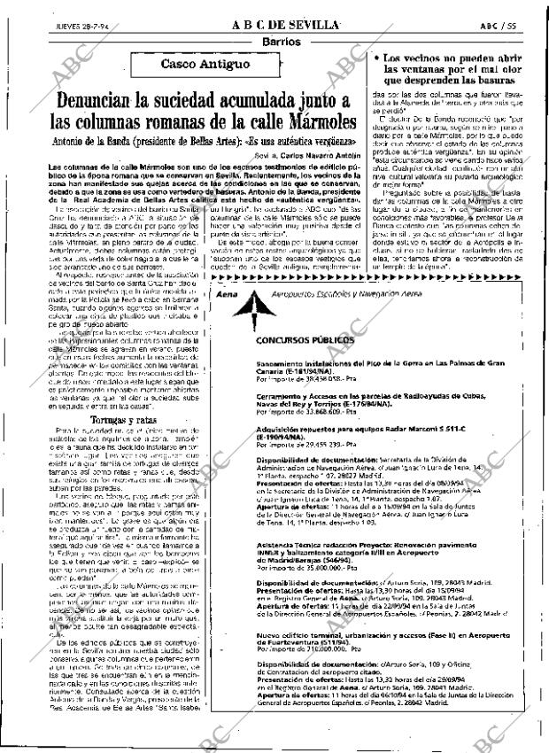 ABC SEVILLA 28-07-1994 página 55