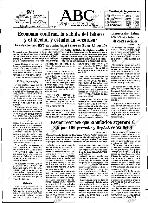 ABC SEVILLA 28-07-1994 página 65