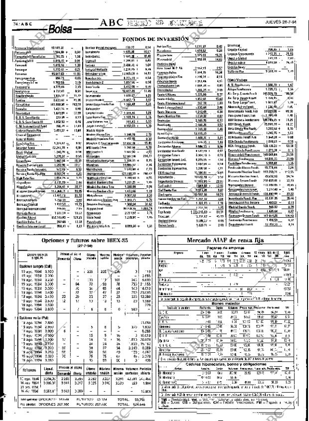 ABC SEVILLA 28-07-1994 página 74