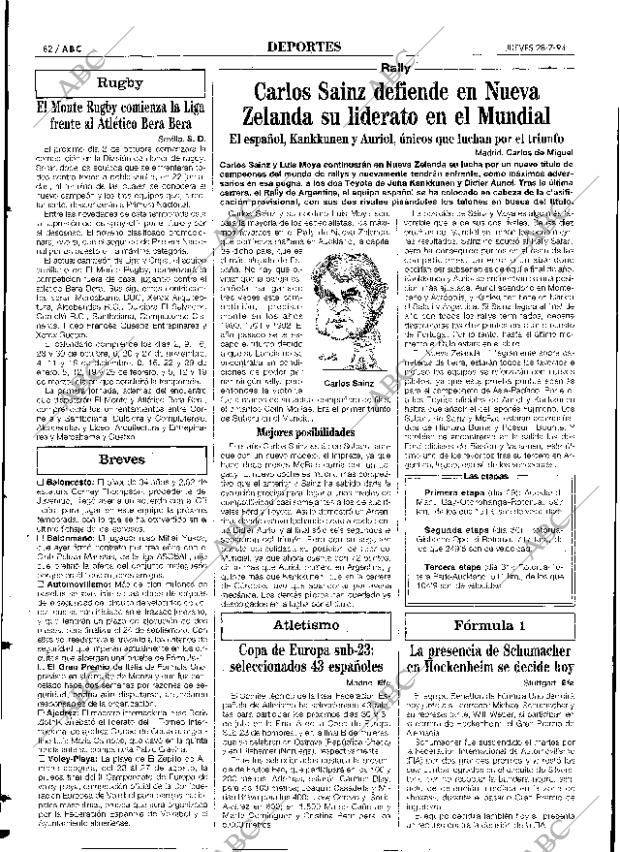 ABC SEVILLA 28-07-1994 página 82