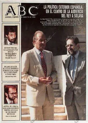 ABC MADRID 05-08-1994 página 1