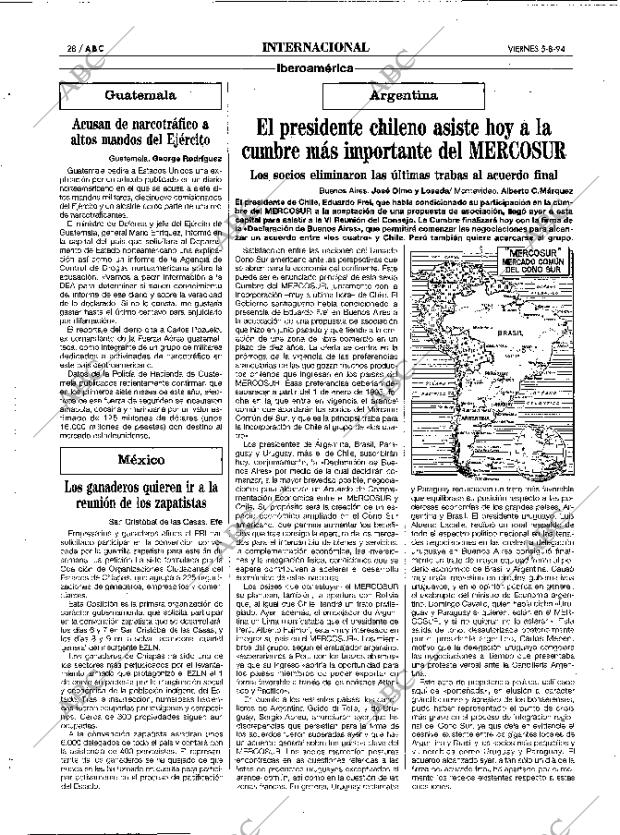 ABC MADRID 05-08-1994 página 28