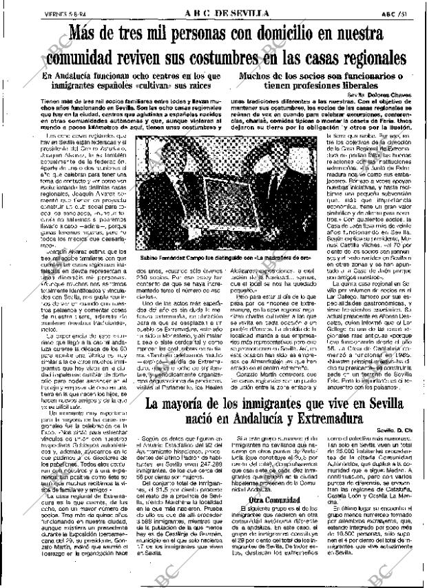 ABC SEVILLA 05-08-1994 página 51