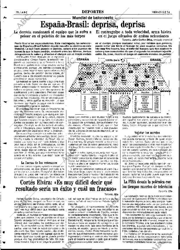 ABC SEVILLA 05-08-1994 página 78