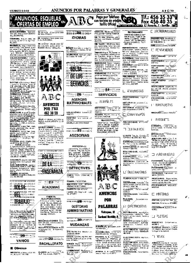 ABC SEVILLA 05-08-1994 página 89