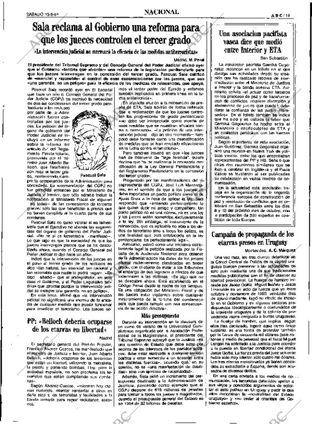 ABC SEVILLA 13-08-1994 página 19