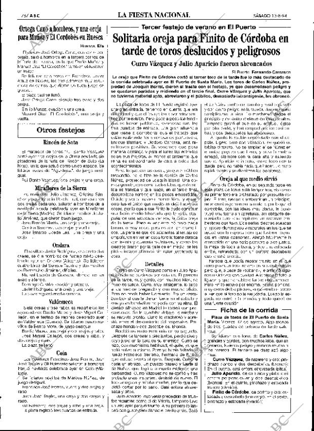 ABC SEVILLA 13-08-1994 página 76