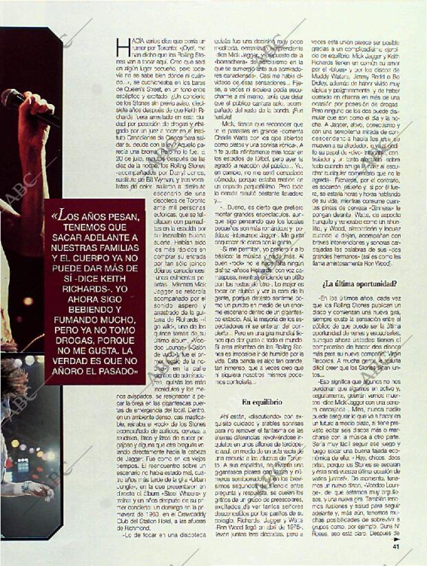 BLANCO Y NEGRO MADRID 14-08-1994 página 41