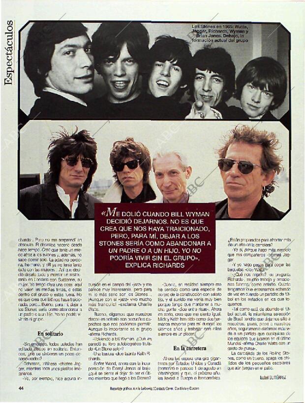 BLANCO Y NEGRO MADRID 14-08-1994 página 44