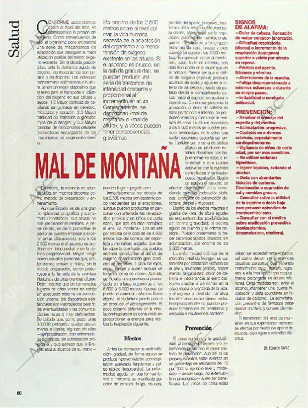 BLANCO Y NEGRO MADRID 14-08-1994 página 80