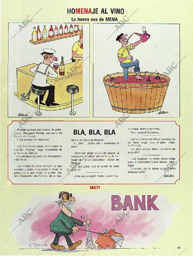 BLANCO Y NEGRO MADRID 14-08-1994 página 89