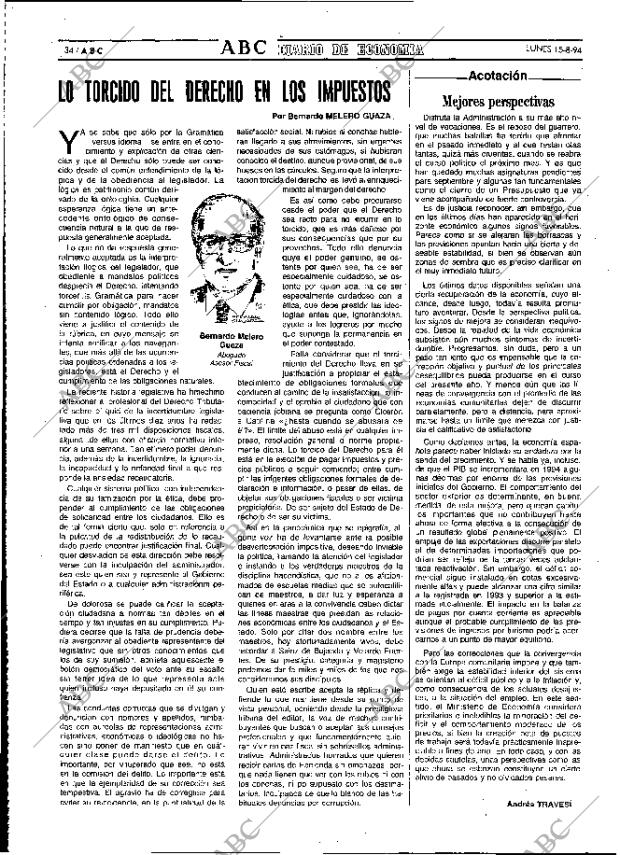 ABC MADRID 15-08-1994 página 34