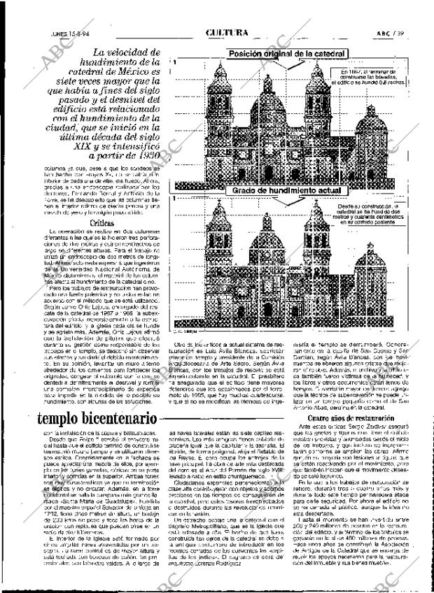 ABC MADRID 15-08-1994 página 39