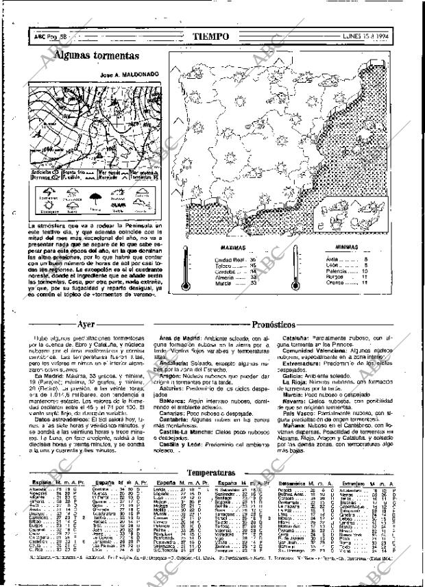 ABC MADRID 15-08-1994 página 58