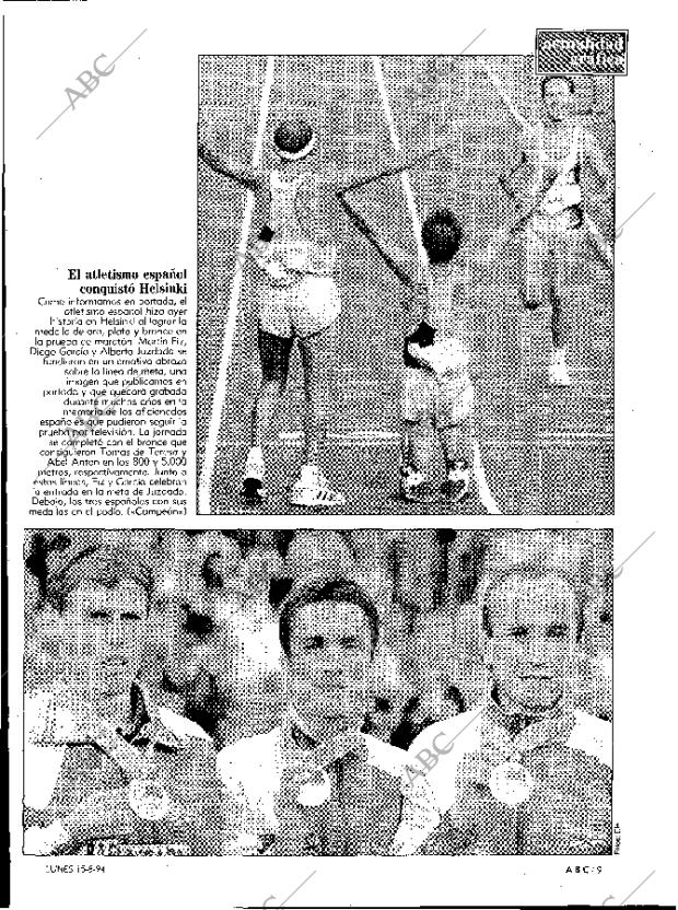 ABC MADRID 15-08-1994 página 9