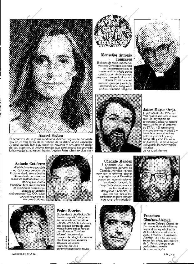 ABC MADRID 17-08-1994 página 11