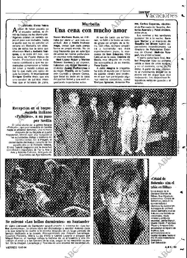 ABC SEVILLA 19-08-1994 página 99