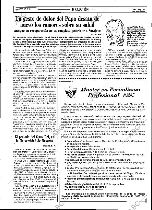 ABC SEVILLA 23-08-1994 página 37
