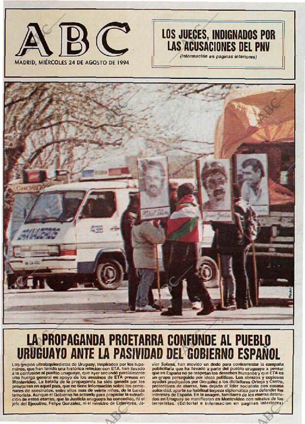 ABC MADRID 24-08-1994 página 1