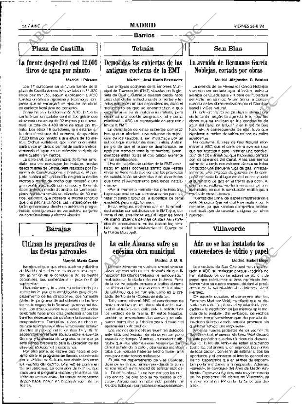 ABC MADRID 26-08-1994 página 54