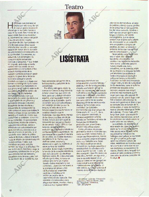 BLANCO Y NEGRO MADRID 28-08-1994 página 12