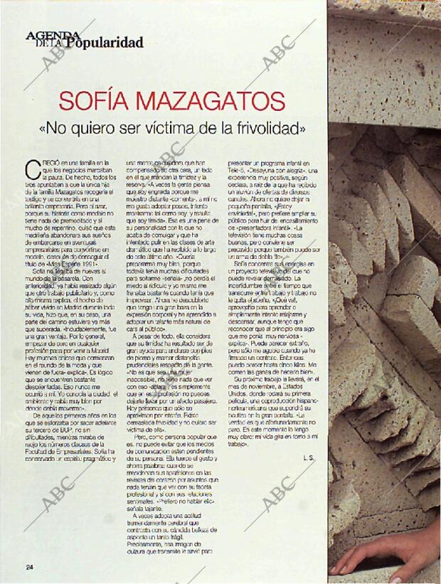 BLANCO Y NEGRO MADRID 28-08-1994 página 24