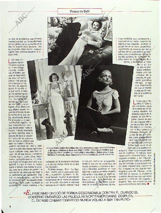 BLANCO Y NEGRO MADRID 28-08-1994 página 6