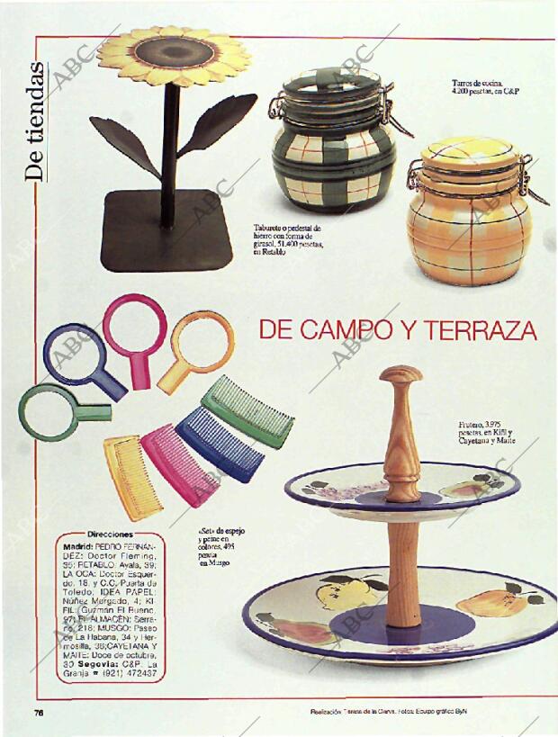 BLANCO Y NEGRO MADRID 28-08-1994 página 76