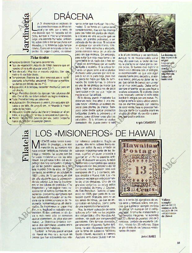 BLANCO Y NEGRO MADRID 28-08-1994 página 81