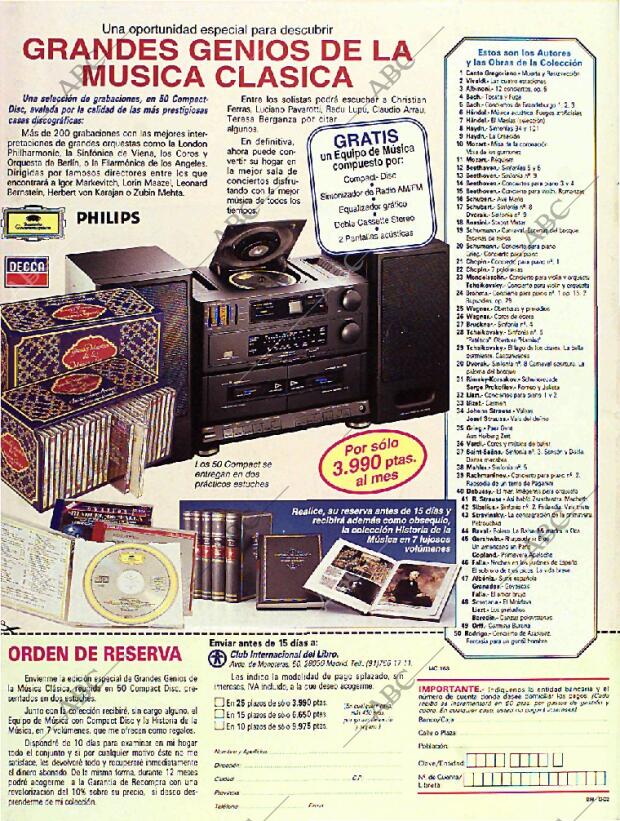 BLANCO Y NEGRO MADRID 28-08-1994 página 96