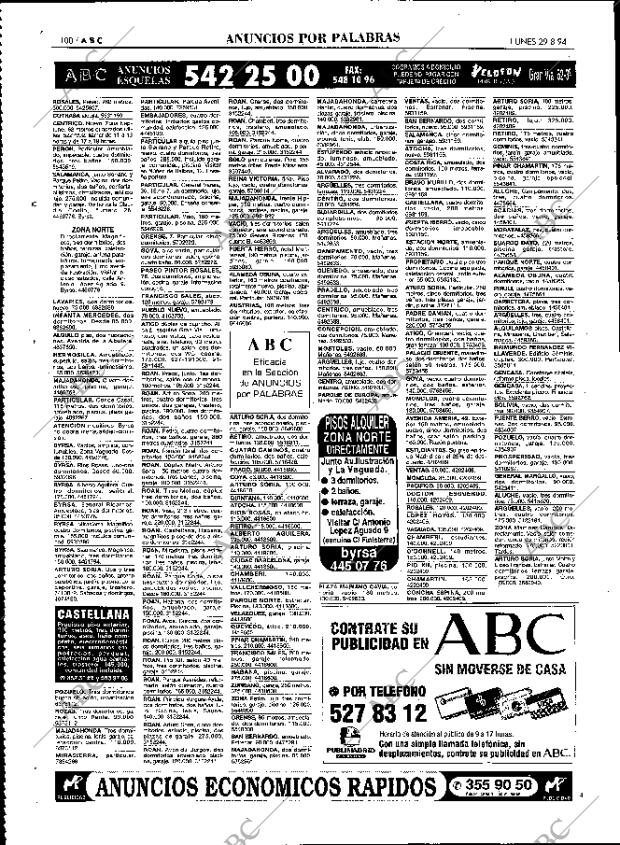 ABC MADRID 29-08-1994 página 100