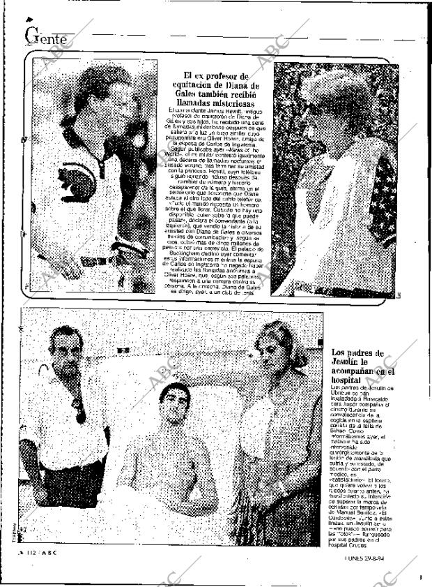 ABC MADRID 29-08-1994 página 112