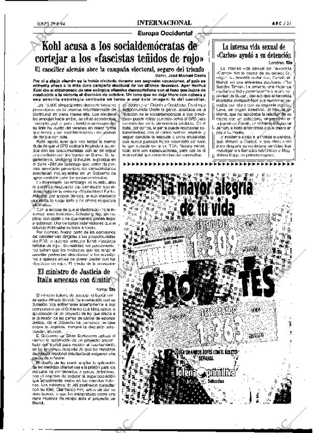 ABC MADRID 29-08-1994 página 31