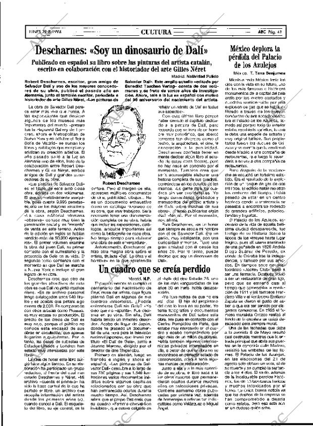 ABC MADRID 29-08-1994 página 41