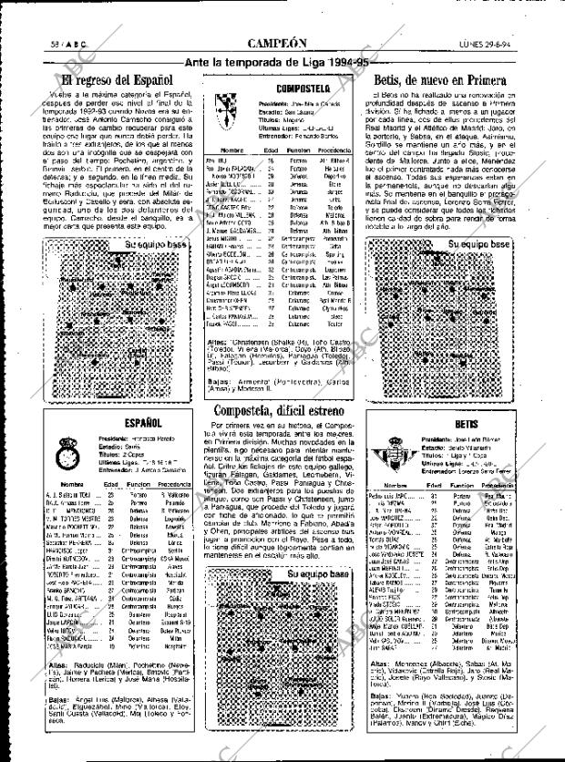 ABC MADRID 29-08-1994 página 58