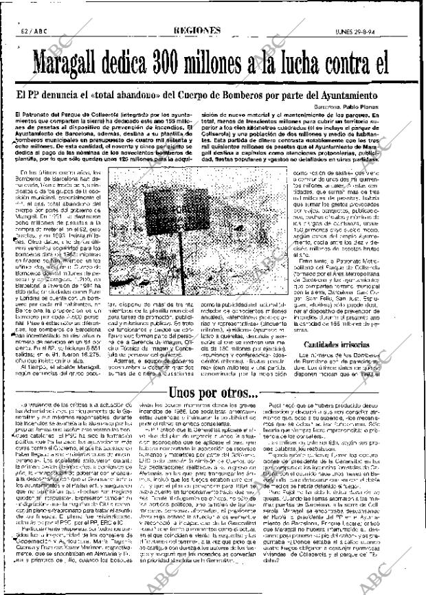 ABC MADRID 29-08-1994 página 82
