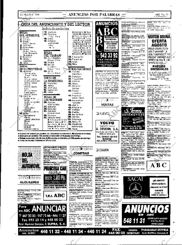 ABC MADRID 29-08-1994 página 97